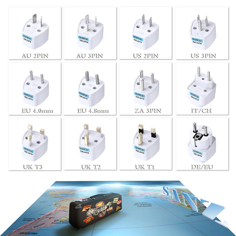 American Standard European standard British standard Australian standard German regulation Swiss Italy South Non-standard power conversion plug alloy socket