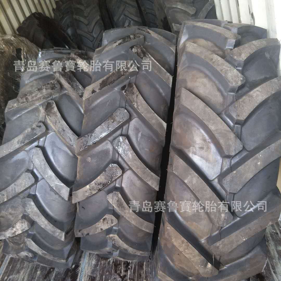 联合收割机轮胎 15.5/80-24 16.5/85-24  人字花纹轮胎