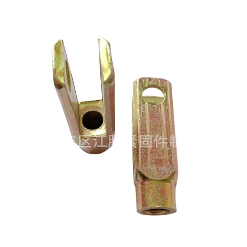 供应连接叉 机械转动连接紧固件 刹车连杆接头 Y型连接叉非标可定