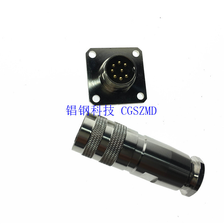 ����c091��ͷM16 5G��վ�ӿ� 8оIP67 M12 Waterproof Connector