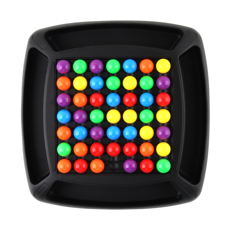 Nuevo colorido Arco Iris bola eliminación juguete feliz amor eliminación tablero batalla tablero juego juguete transfronterizo exportación