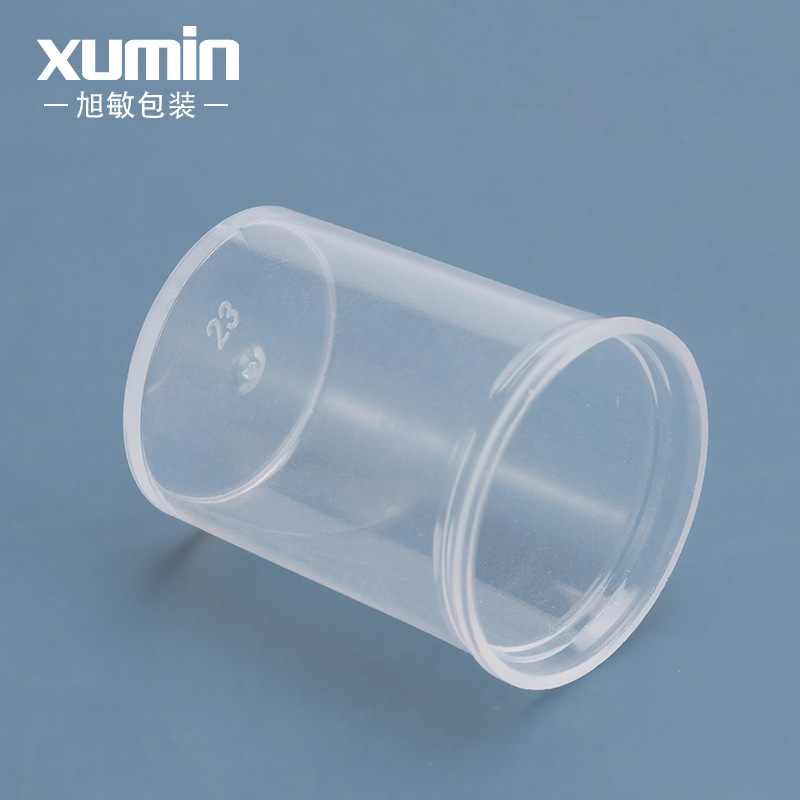 Botella de spray de plástico transparente de 30ml botella de spray de rayas blancas muestra cosmética viaje sub-botella Xumin embalaje