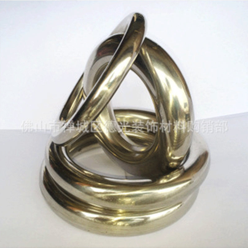 专业供应 空芯焊接冲压圆环 304不锈钢圆环 不锈钢保护圈实用