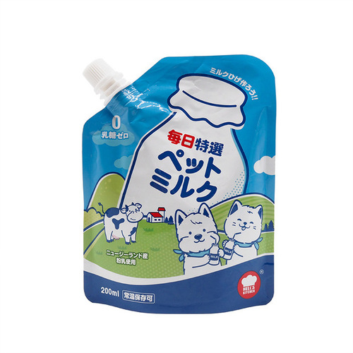 Hell's Kitchen Pet Milk 0 Lactose Dog and Cat Milk Dog and Cat General Snack 200ml