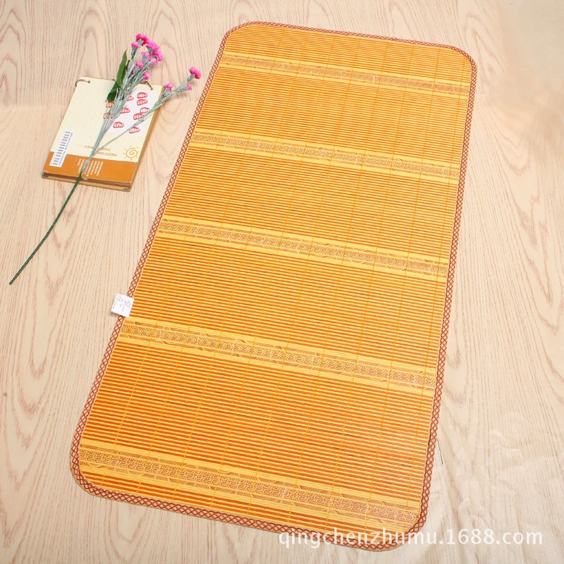 Летний двусторонний охлаждающий коврик из бамбука для детей, оптовая продажа от производителя, коврик для детского сада, бамбуковый коврик, охлаждающий коврик для детей