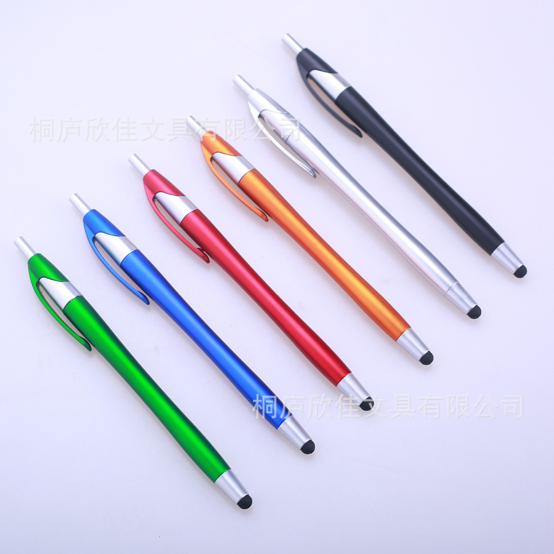Venta al por mayor pluma capacitiva táctil pluma teléfono móvil táctil pluma pequeña calabaza Bolígrafo clásico pluma de regalo asequible