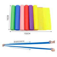 廠家批發瑜伽拉力帶彈力帶力量訓練伸展帶拉力片拉力帶