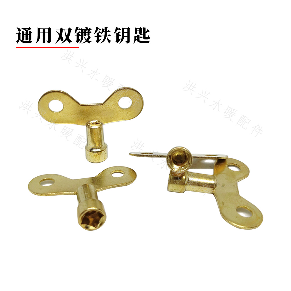 이중 도금 철 키