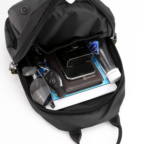 Factory direct sales new casual sports men's and women's chest bag multi-functional trendy backpack fashion cross-body outdoor bag