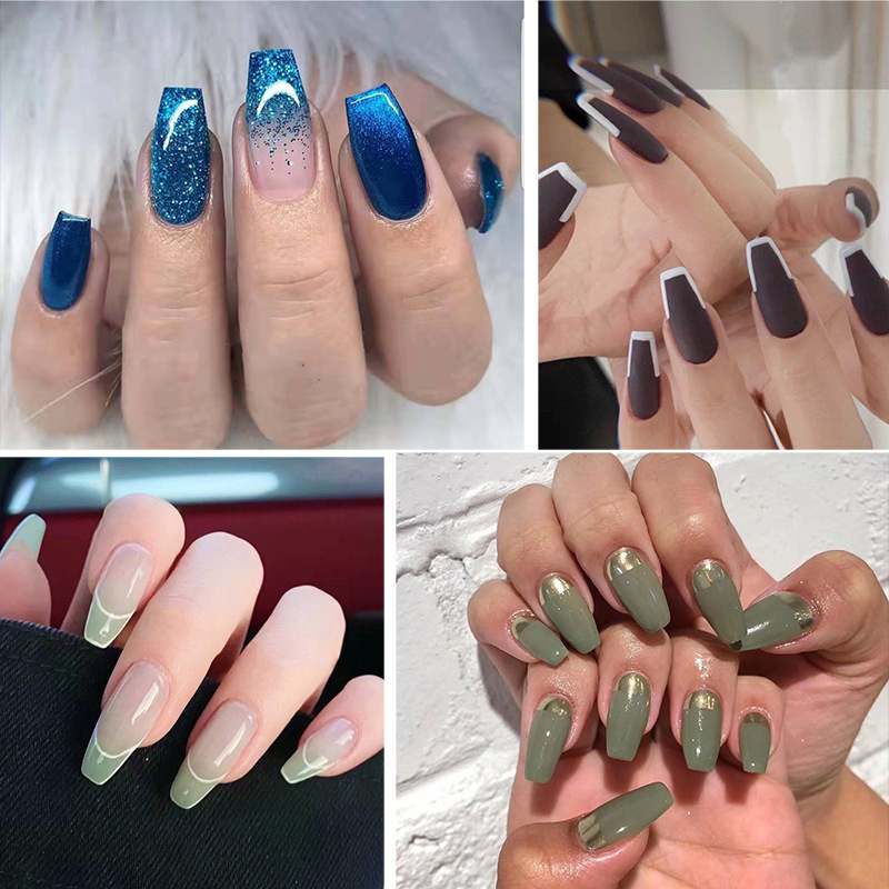 Collection of Removable and Wearable Manicure, Ballet Nails, Fake Nail Patches, Finished Cross-Border Fingernails, Fake Nails Collection of Removable and Wearable Manicure, Ballet Nails, Fake Nail Patches, Finished Cross-Border Fingernails, Fake Nails