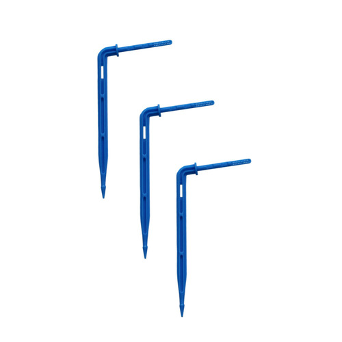 Agricultural irrigation plant pot flower fruit tree planting connector blue curved arrow drip irrigation free combination ground drip emitter