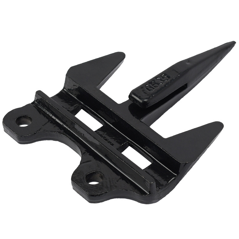 锻造护刃器   刀杆总成  压齿刀片用于福田收割机  粉碎机刀片