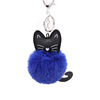 Cute black keychain, pendant, plush doll, bag decoration, kitten, cat, Birthday gift