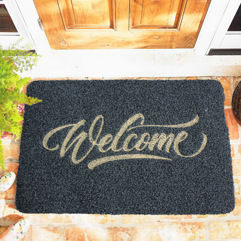 Cross-border Mat Scraping Mud Mat Modern Simple Outdoor Lawn Mat Door Mat Washable Wholesale