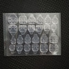 Fake nails for manicure, multi-use adhesive waterproof transparent nail stickers