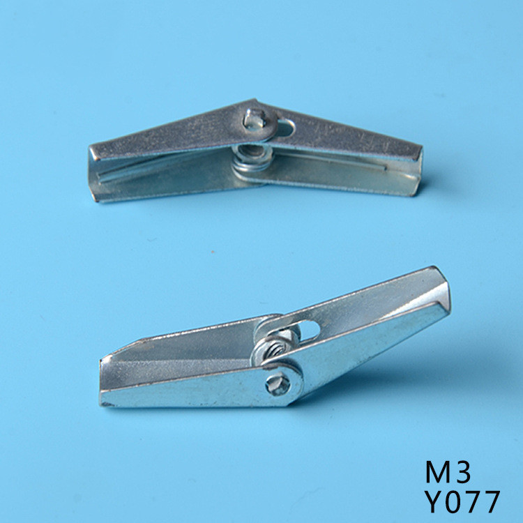 东莞厂家销兰花夹 膨胀塑胶零件配件带钩膨胀栓、膨胀钩 1/4