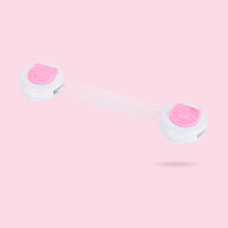 Cerradura de seguridad para niños cerradura de cajón protectora bebé anti-pellizco mano multifuncional bebé anti-abierto refrigerador gabinete cerradura de la puerta del gabinete