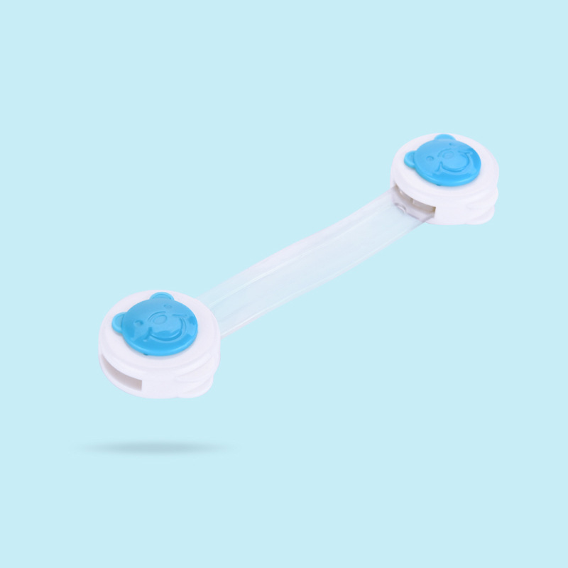 Cerradura de seguridad para niños cerradura de cajón protectora bebé anti-pellizco mano multifuncional bebé anti-abierto refrigerador gabinete cerradura de la puerta del gabinete