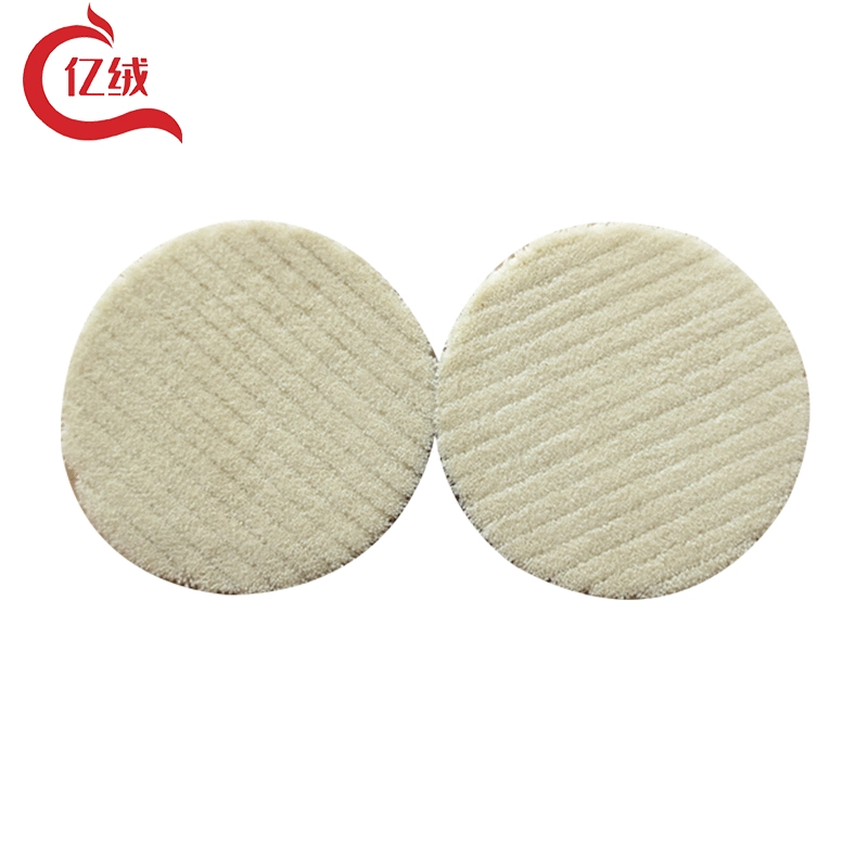Sponge polishing cloth, waxed mechanical set