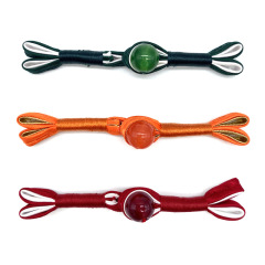 妙藝中式燕尾繞線玉石一字盤扣服飾輔料布扣紐扣中國風唐裝旗袍扣