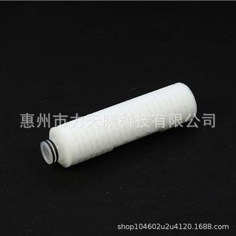 Factory Direct Sales 2-inch Industrial Microporous Polypropylene Pleated Filter Cartridge PTFE Hydrophobic Pleated Filter Cartridge