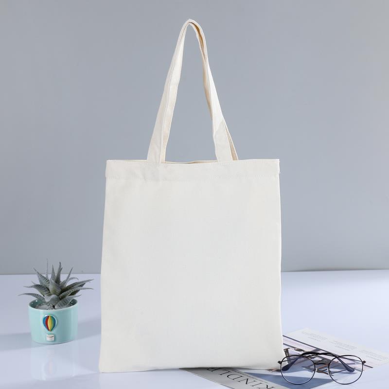 Bolsa lona DIY pintable personalizada con logo