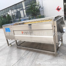 红薯去泥毛辊清洗机 土豆大姜毛刷去皮机 平行毛辊清洗机厂家