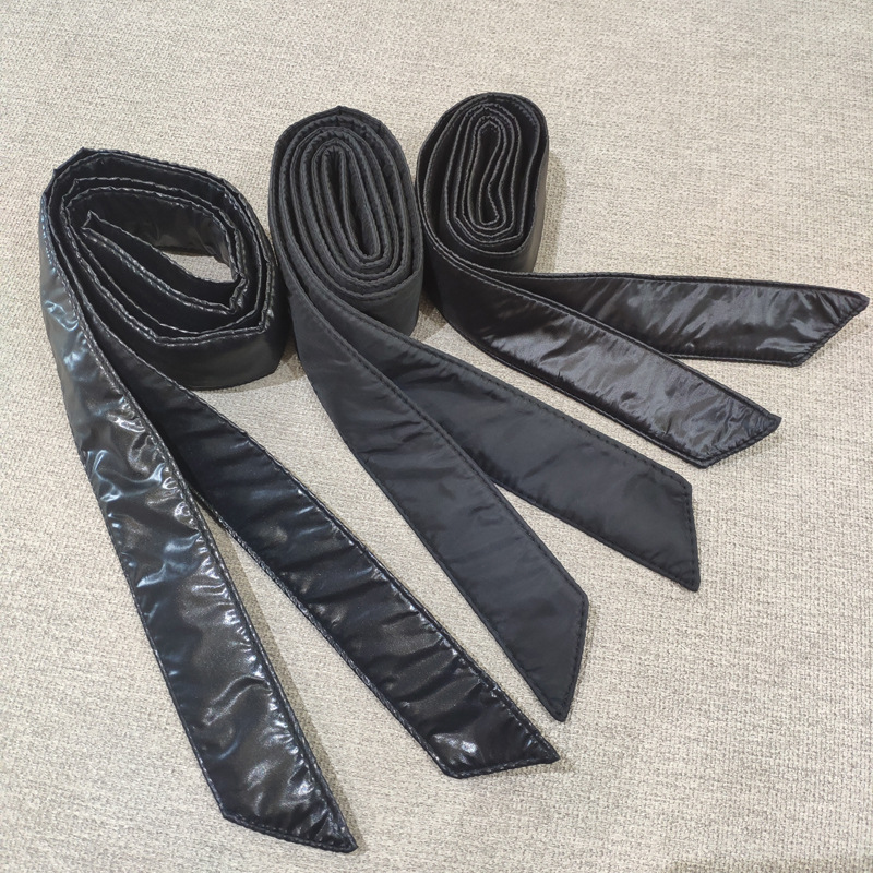 Nuevo cinturón de las mujeres de todo partido abajo chaqueta con cordones de algodón y engrosamiento simple abrigo vinculante arco decorativo sello de la cintura