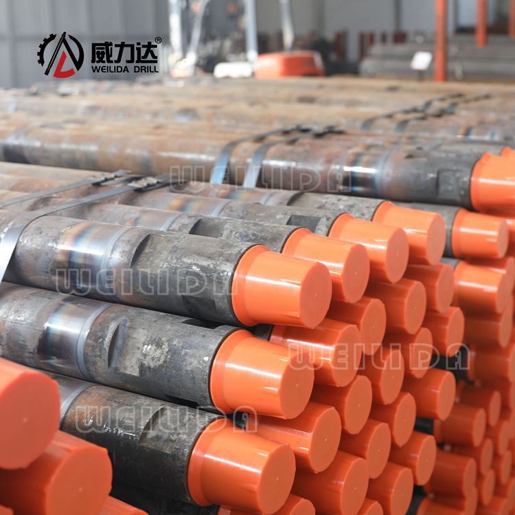 各种型号钻杆 水井钻杆 89潜孔钻杆6个壁厚 长度可钻 厂家发货