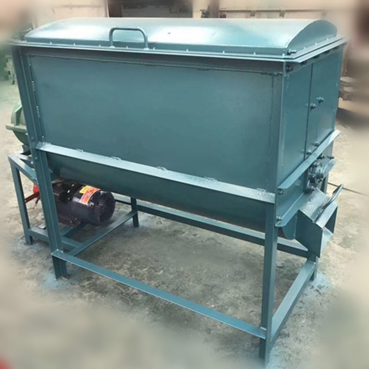化工颗粒搅拌机 南昌小型卧式饲料混合机 畜牧养殖拌料机
