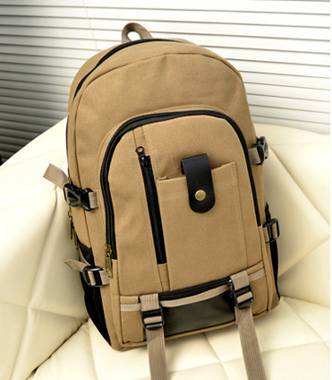 2023 nuevo estilo coreano de mochila de lona para estudiantes de sexo masculino mochila de viaje multipropósito mochila de lona mochila de pareja