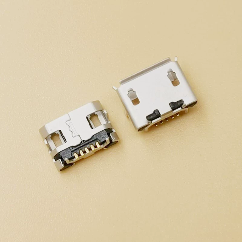USB разъем материнской платы Micro рупорные 4.85 Mavericks 5P с загнутой боковой плоской четырехножной стойкой без стойки MK5P Mike Mike все медные