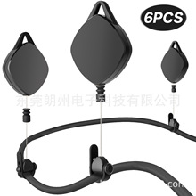 silent vr cables 6个装VR拉线钩VR拉线钩 Cable线缆整理收线盒