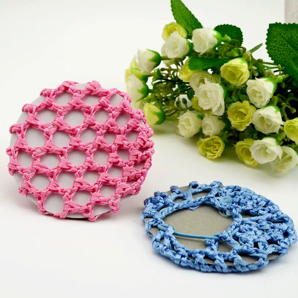 Thick rope diy professional hair net bag hand crocheted hair net bag hair flower hair accessories all-match ball head