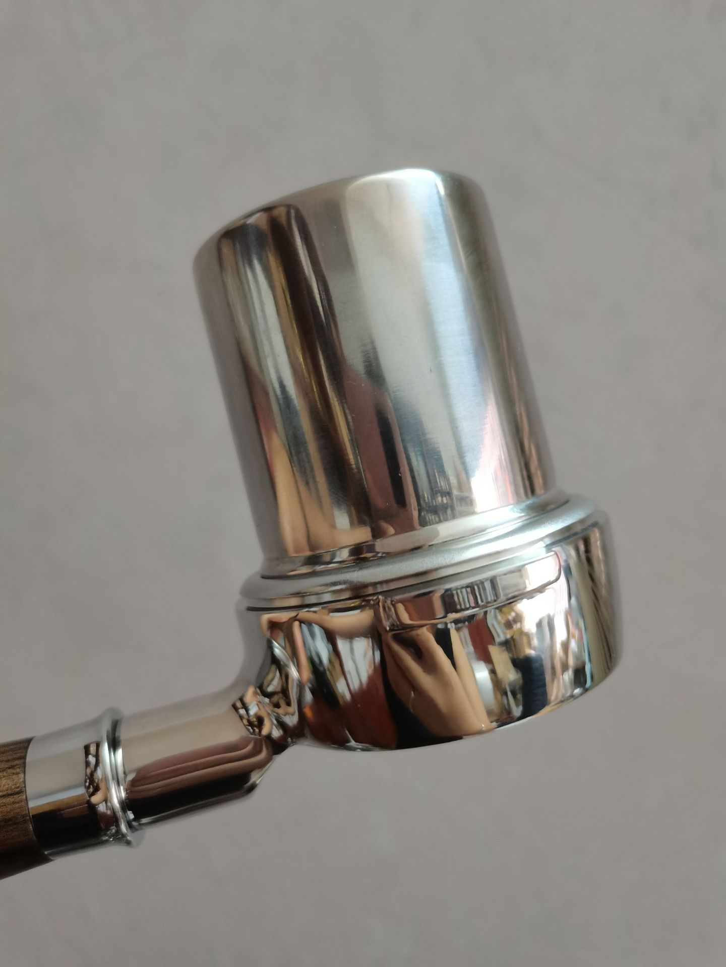 Nicho de frijol molinillo de polvo conector COMPAK R120 molinillo de frijol en polvo taza de café de la máquina de mango taza de polvo