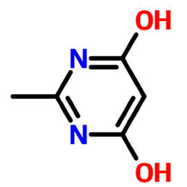 4,6-二羟基-2-甲基嘧啶  CAS:40497-30-1  98%  现货  价格详询