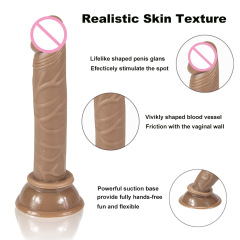 Manufacturer wholesales large-scale color artificial dildo small female crystal dildo transparent dildo sex products