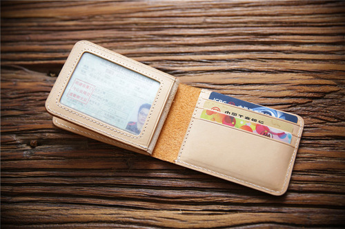 Handmade vegetable tanned first-layer cowhide driver's license leather case for men's genuine leather multifunctional motor vehicle driving card holder for women's driver's license