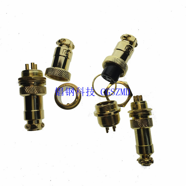 GX16 (yl16) M16 connector 4 cores ��Ǽ���׶ƽ𺽿ղ�ͷGX12