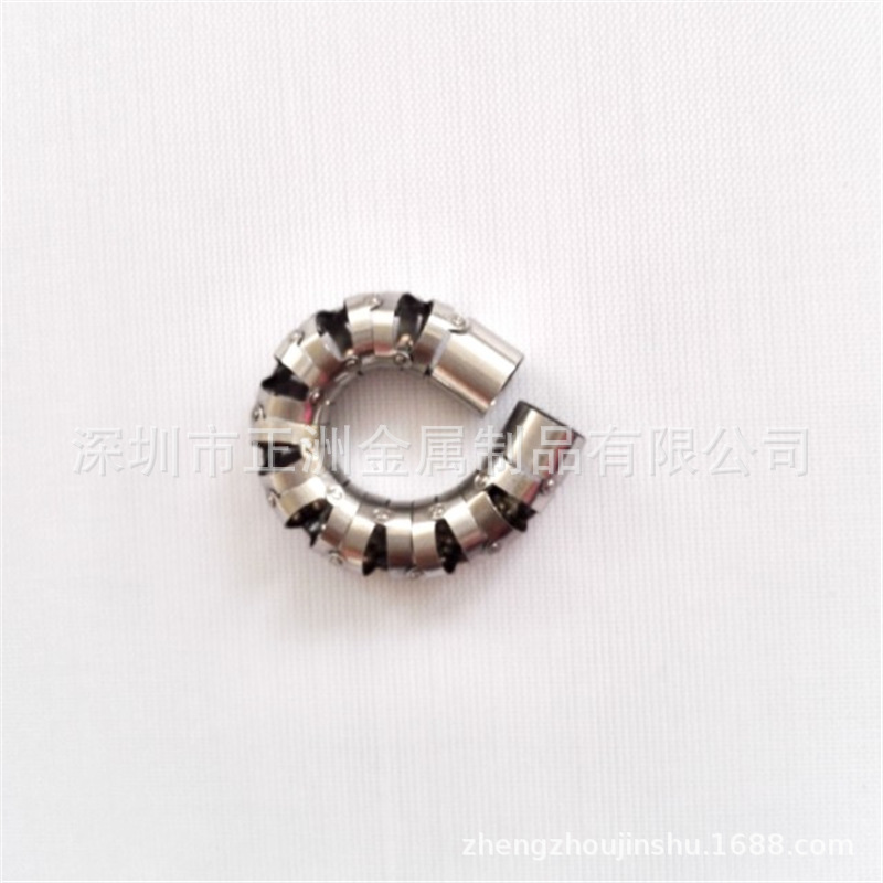 304不锈钢精密内窥镜铆接蛇骨管 工业/医疗双向/四向内窥镜蛇骨管