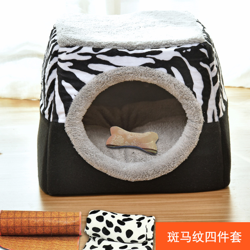 얼룩말 패턴 (담요 + 매트 + 장난감 포함)