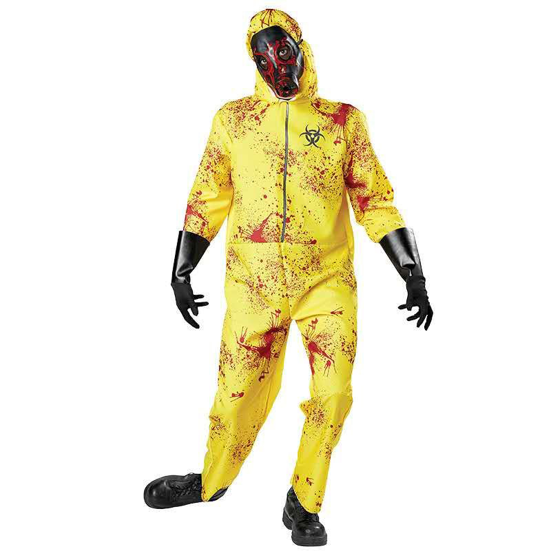 Europa y América Venta caliente de Halloween Cosplay ropa de protección Halloween embruja casa truco mono Zombie ropa