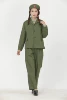 Women's Summer Clothes and Pants + Collar Badge + Hat + Hat Badge + Belt