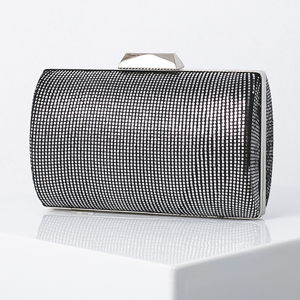 Nueva PU de las mujeres bolso de noche elegante bolso de Noche del arco iris del embrague del todo-fósforo hombro bolsa de la cadena de entrega transfronteriza