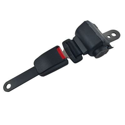Automatic retractable two-point safety belt forklift sightseeing bus bus school bus two-point self-locking safety belt (Car seat belt) - semi-closed-retractor-semi-15cm-base