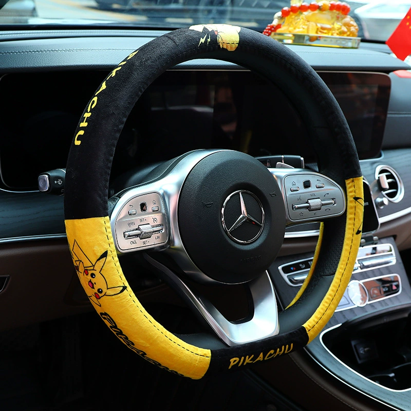 Мультяшная талия сиденье костюм автомобильная подушка для шеи Хлопок памяти подушка для осеннего и зимнего короткого плюшевого автомобиля подголовник