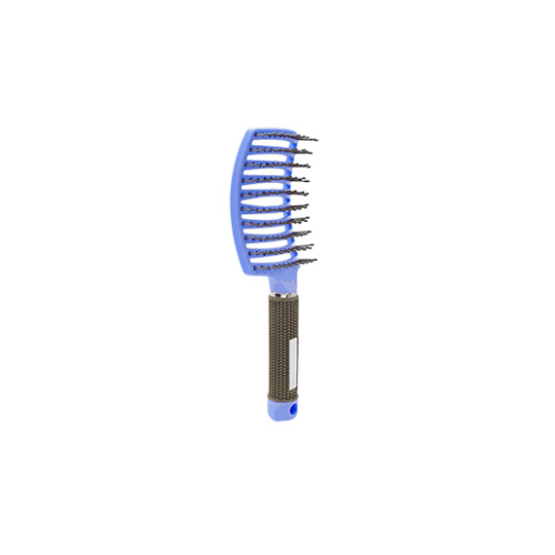 라이트 블루 털없는 큰 구부러진 빗