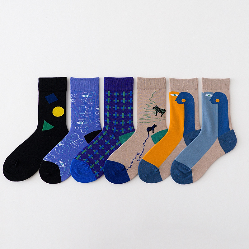Unisex Baumwolle Cartoon Crew Socken Für Herbst Und Winter_voghion.com