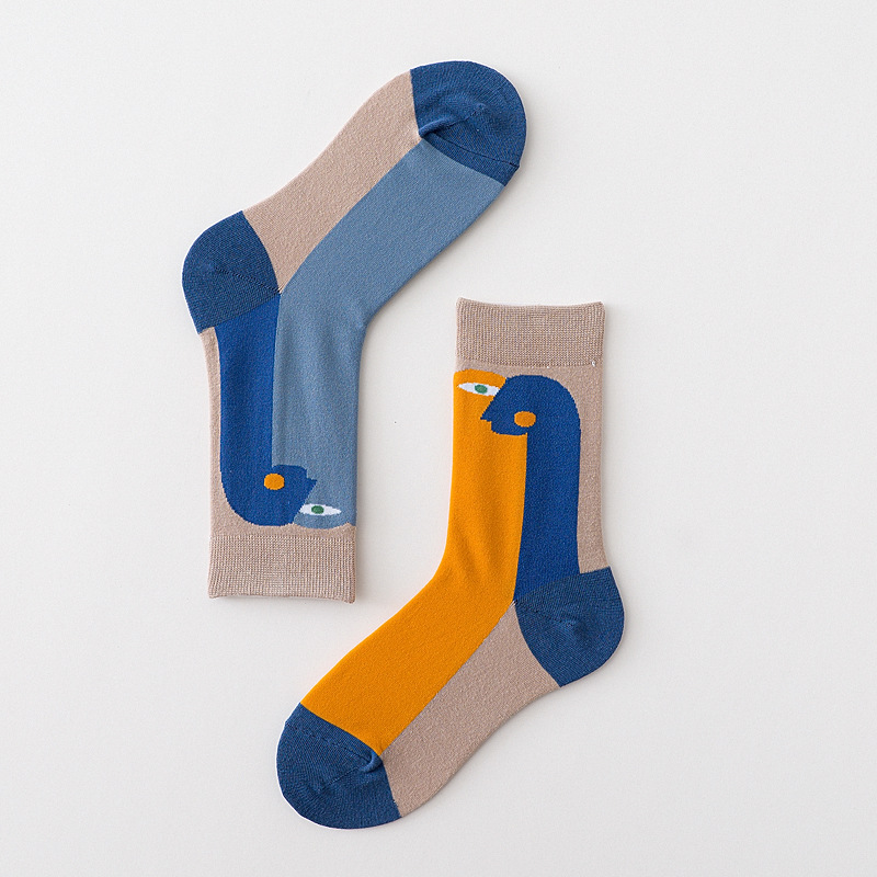 Unisex Baumwolle Cartoon Crew Socken Für Herbst Und Winter_voghion.com