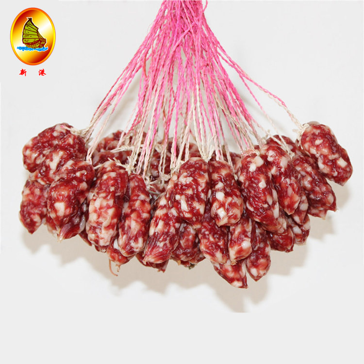 Xingang Refined Large Grain Sausage Guangdong Specialty Sausage Bacon Sweet Large Cantonese Sausage 500g Xingang Refined Large Grain Sausage Guangdong Specialty Sausage Bacon Sweet Large Cantonese Sausage 500g